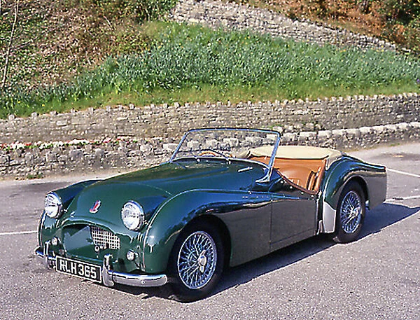 Triumph TR2 1953 Green