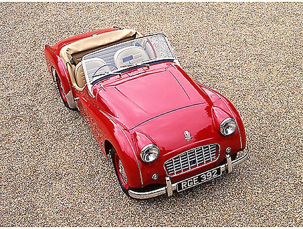 Triumph TR3 1955 Red