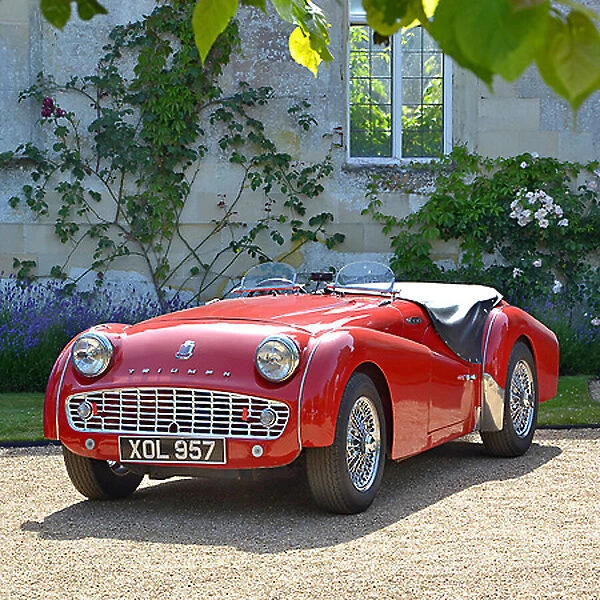 Triumph TR3 1959 Red