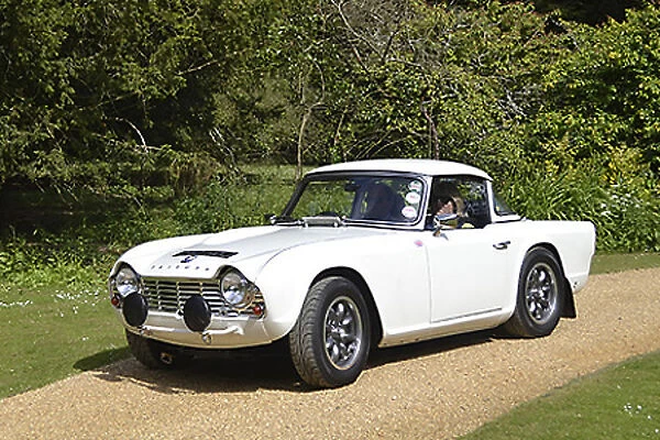 Triumph TR4, 1963, White