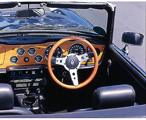 Triumph TR6 1974 Blue dark