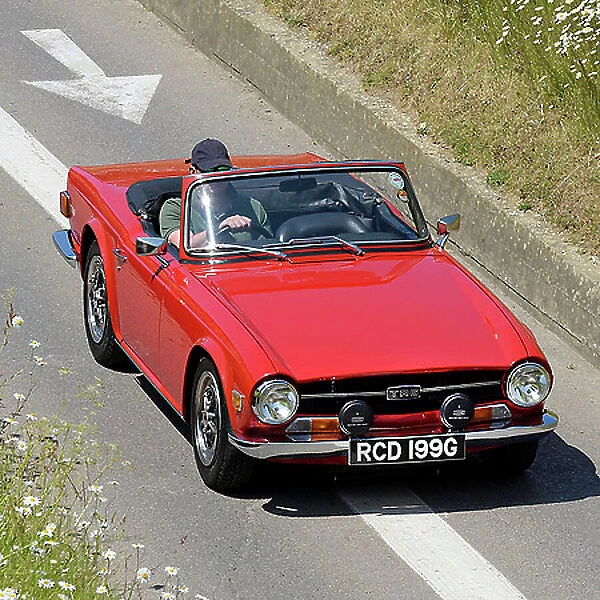 Triumph TR6 1969 Red