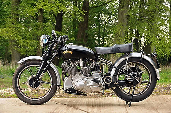 Vincent Rapide 998cc Series C black 1951 1950s 50s