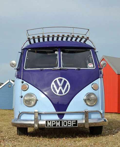 Volkswagen VW Camper Classic Camper van 1967 Blue 2-tone