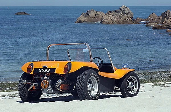 VW Classic Beetle-based Dune Buggy 1972 orange