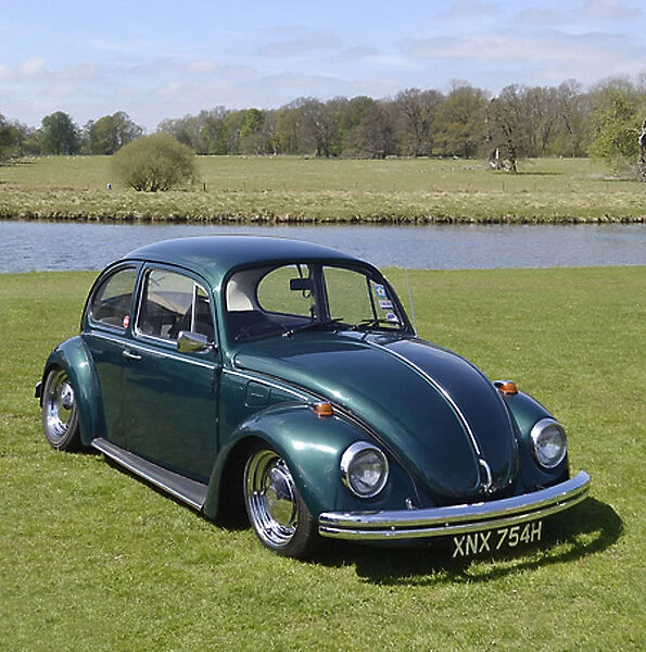 VW Volkswagen Beetle Classic Beetle 1300 (modified), 1970, Green, metallic