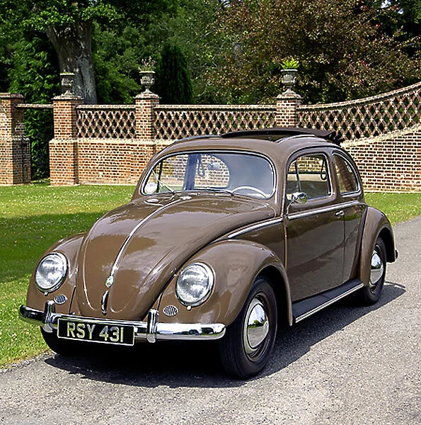 VW Volkswagen Beetle Classic Beetle 1953 brown