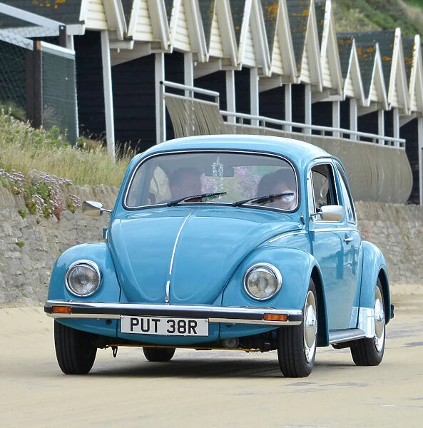 VW Volkswagen Beetle Classic Beetle 1976 Blue light