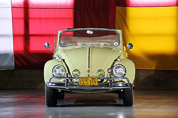 VW Volkswagen Beetle Classic Beetle Karmann Cabriolet 1959 green