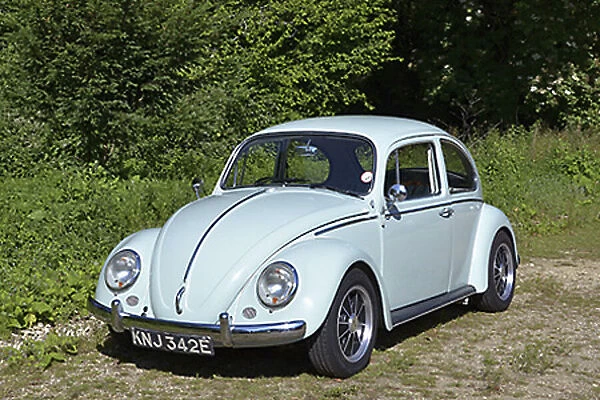 vw volkswagen Classic Beetle (1300cc) 1972 Blue light