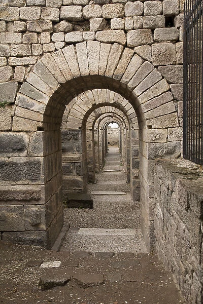 Turkey, Bergama, Pergamon. UNESCO World Heritage Site