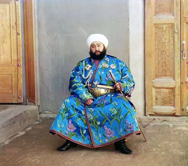 MOHAMMED ALIM KHAN (1880-1944). Last emir of Bukhara, 1911-1920
