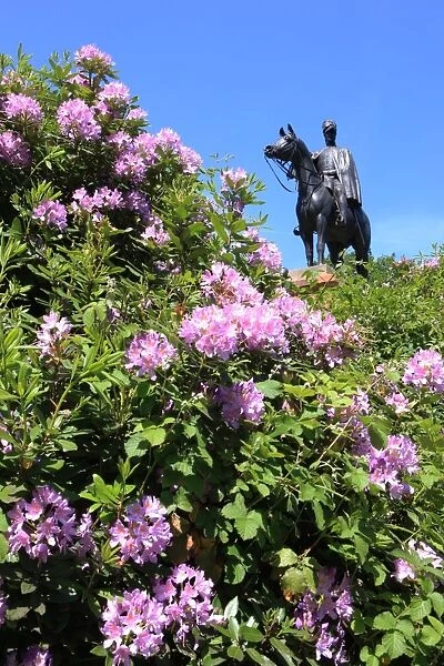 Statue of 1st Duke of Wellington at Round Hill Aldershot