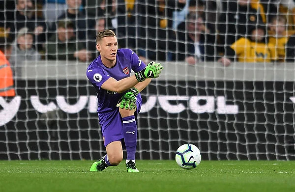Arsenal's Bernd Leno Clashes with Wolverhampton Wanderers in Premier League Showdown (2018-19)