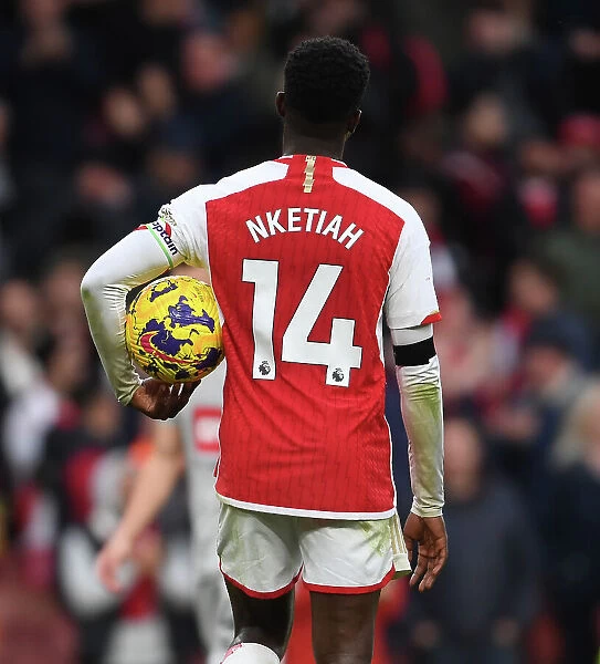 Arsenal's Eddie Nketiah: Star Performer in Premier League Victory vs. Sheffield United (2023-24)