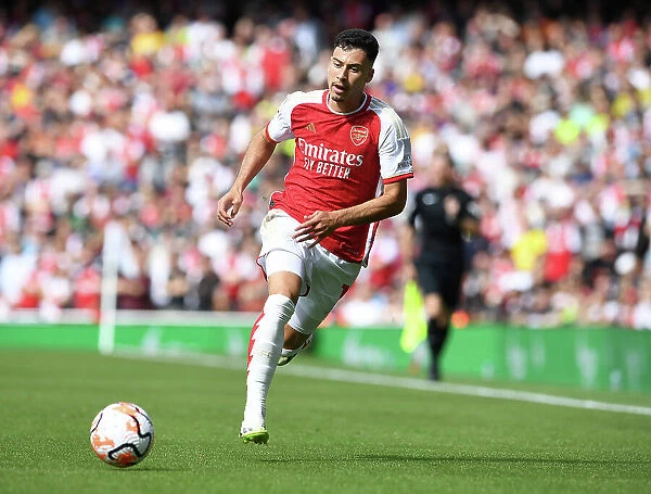 Arsenal's Martinelli Shines in Premier League Clash Against Fulham (2023-24)