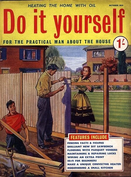 Do It Yourself 1950s UK fences diy magazines do it yourself horticulture