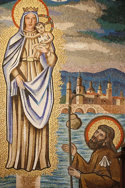 Annunciation basilica painting