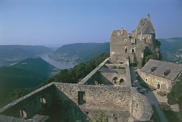 Austria - Lower Austria - Wachau (UNESCO World Heritage List, 2000). Aggstein castle