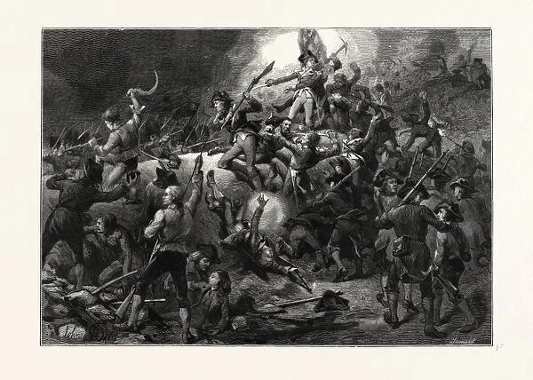 The Battle of Bunker Hill, June 17, 1775. John S. Davis
