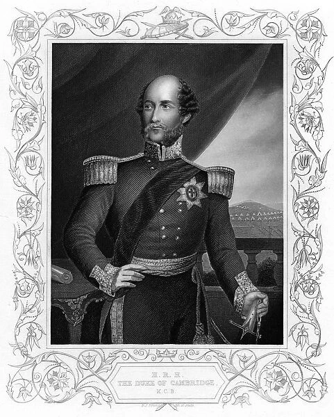 George William Frederick Charles, 2nd Duke of Cambridge (1819-1904), c1856. English soldier