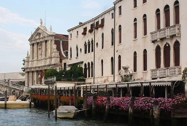 Italy, Venice, View of Grand canal