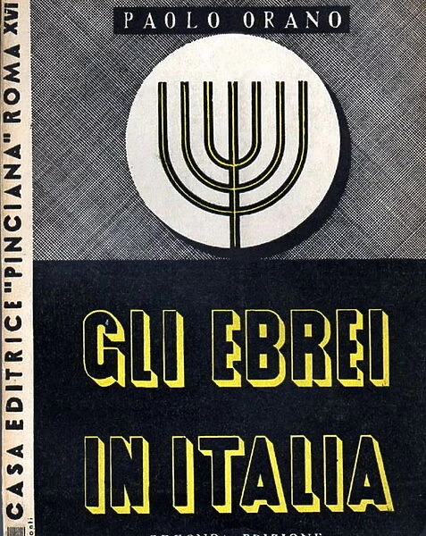Mussolinis propaganda books against jewish people