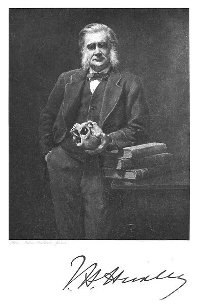 Thomas, Henry Huxley (1825-1895) English biologist and man of science. Supporter of Darwin