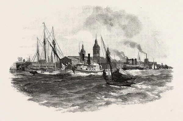 Toronto and Vicinity, Canada, Nineteenth Century Engraving