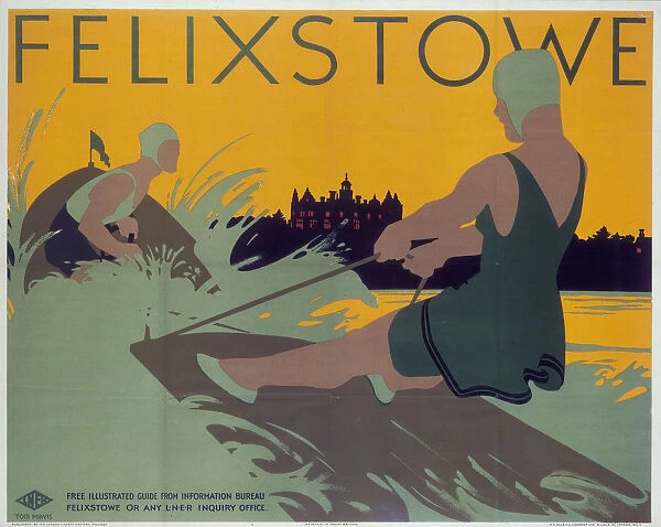 Felixstowe, LNER poster, 1923-1947