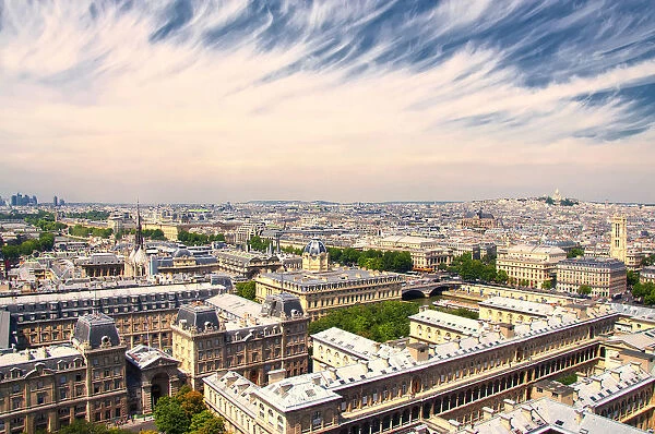 General view of Paris