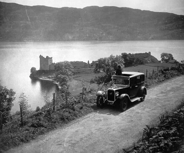 Loch Ness. circa 1930: Loch Ness in Scotland, which is famed for its mythical monster
