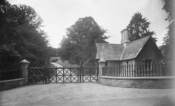 Entrance Lodge, Tremorvah House, Truro, Cornwall. Early 1900s