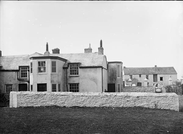 Houses at West Pentire, Crantock, Cornwall. Probably early 1900s