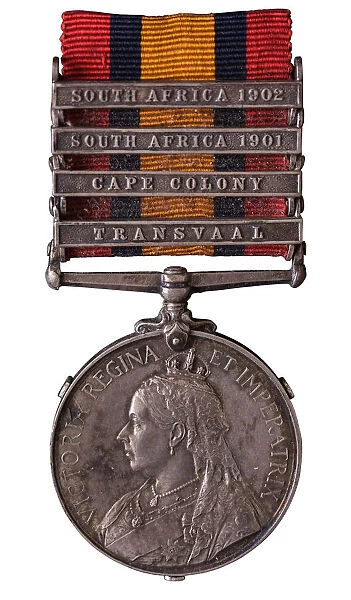Queens South Africa Medal, Second Boer War 1899-1902