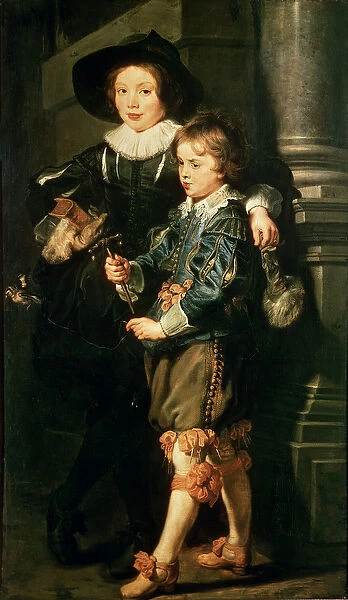Albert and Nicholas (oil on panel)