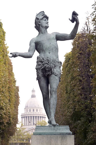 Ancient Greek actor (bronze)