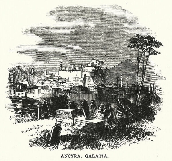 Ancyra, Galatia (engraving)