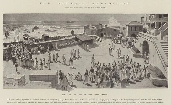 The Ashanti Expedition (litho)