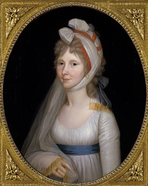 Auguste, hereditary Princess of Hessen-Kassel, c. 1800 (oil on canvas)