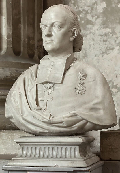 Bust of Pierre-Louis Parisis, Bishop of Arras (marble)