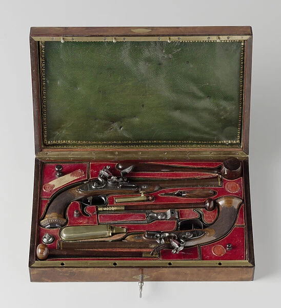 A Cased Pair of Pistols, Reputedly Owned by Napoleon, Perin Le Page, c