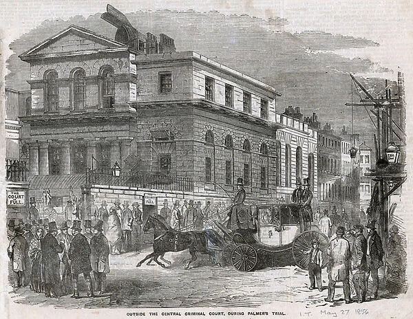 Central Criminal Court, 2nd, post-Fire sessions house (engraving)