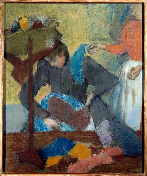 Chez la modist Pastel d Edgar Degas (1834-1917) 1898 Sun