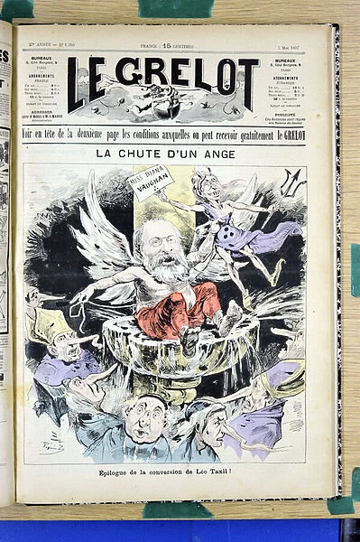 Cover of 'The Grelot', numbero 1360, Satirique en Couleurs