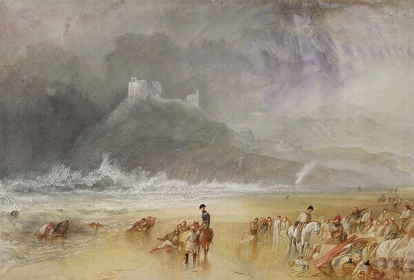 Criccieth Castle, North Wales, c. 1835 (watercolour)