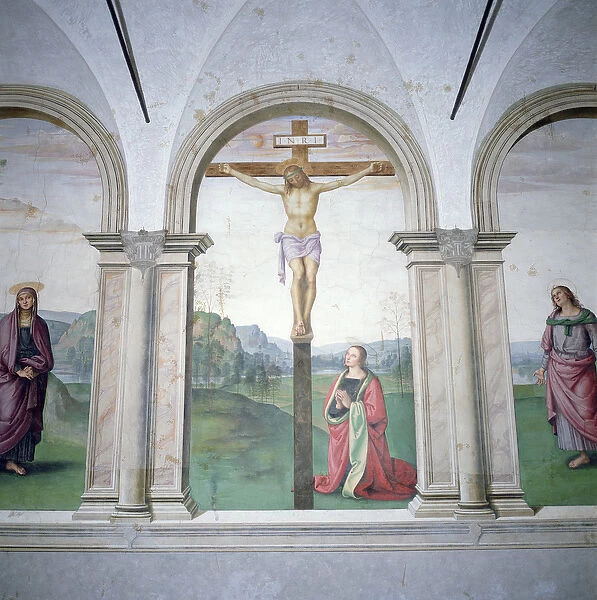 Crucifixion, 1493-6 (fresco) (see also 169448)