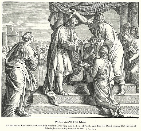 David Anointed King (engraving)