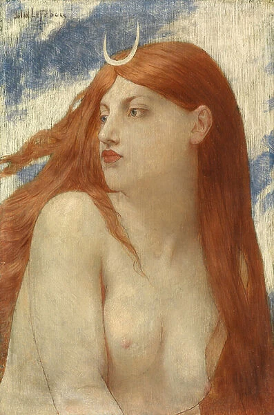 Diana, 1902 (oil on panel)