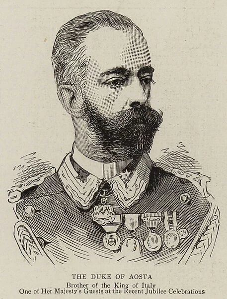 The Duke of Aosta (engraving)